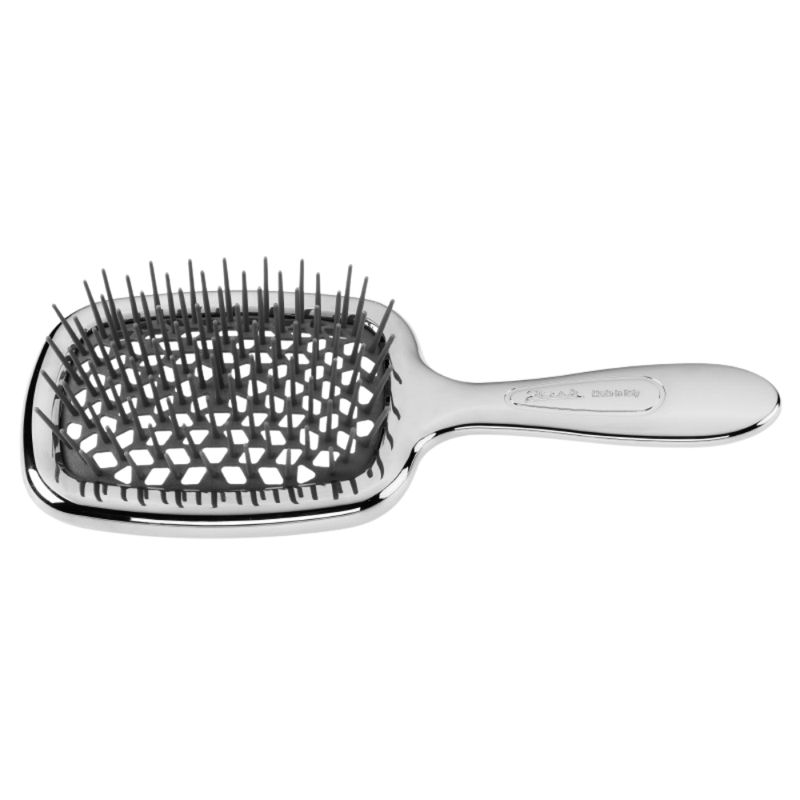 Janeke Superbrush Chrom Schwarz