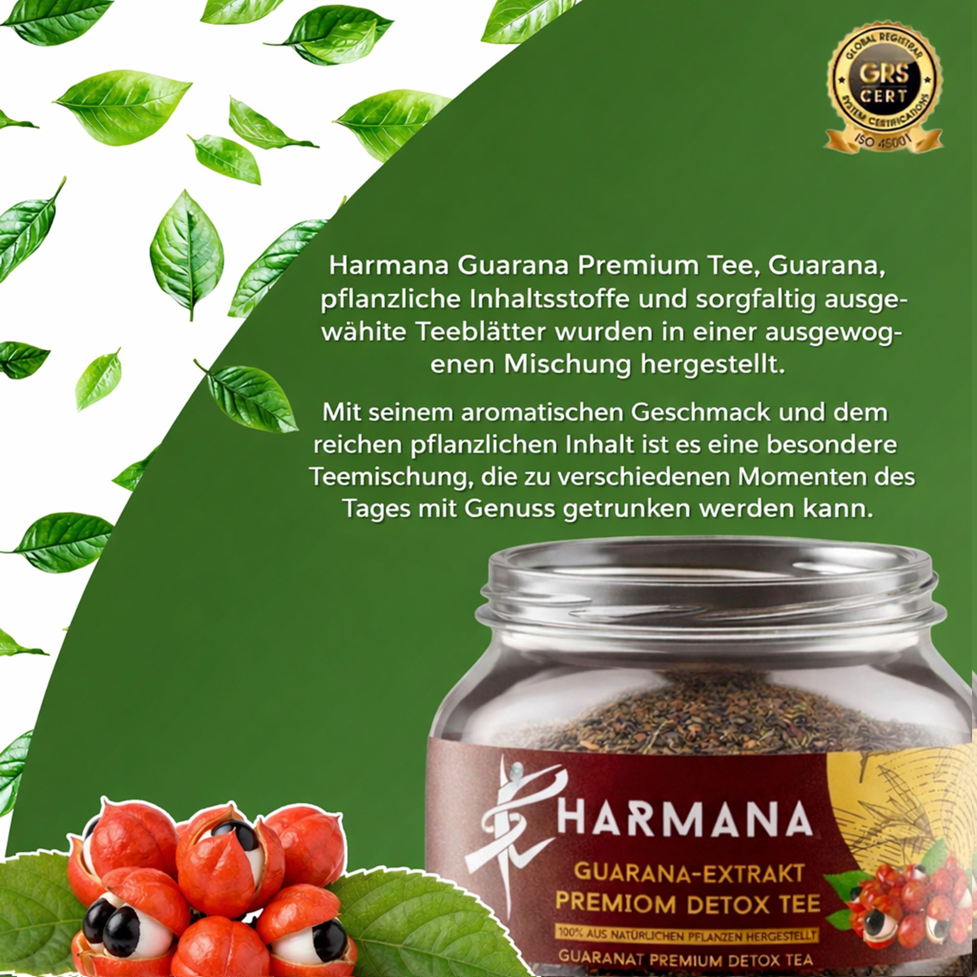 HARMANA Guarana Extrakt Tee