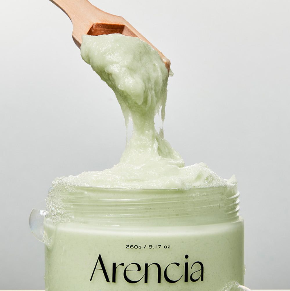ARENCIA Fresh Cloud Körper- und Kopfhautpeeling Geranie & Nachtkerze