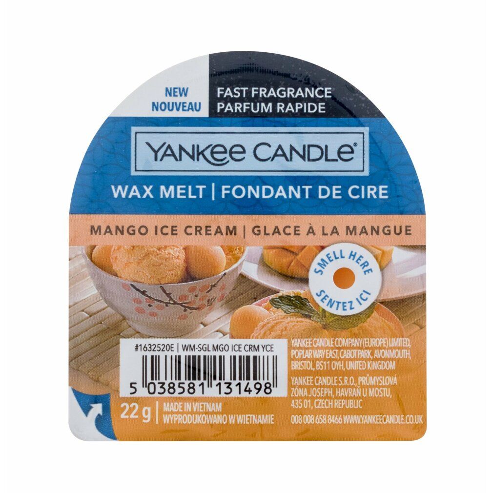 Mango Ice Cream Yankee Candle