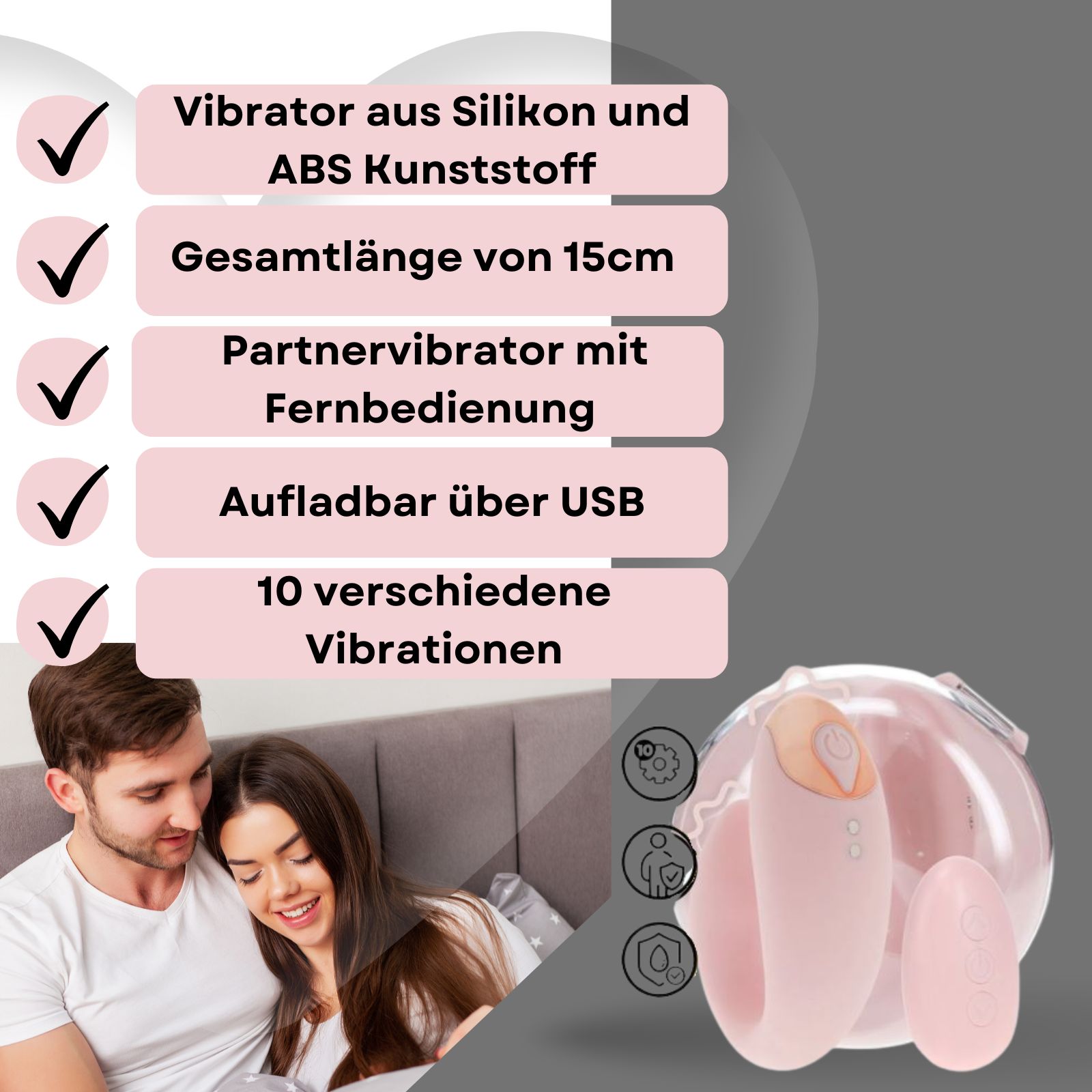 Lovelyness - Paar Vibrator - Partner Dream