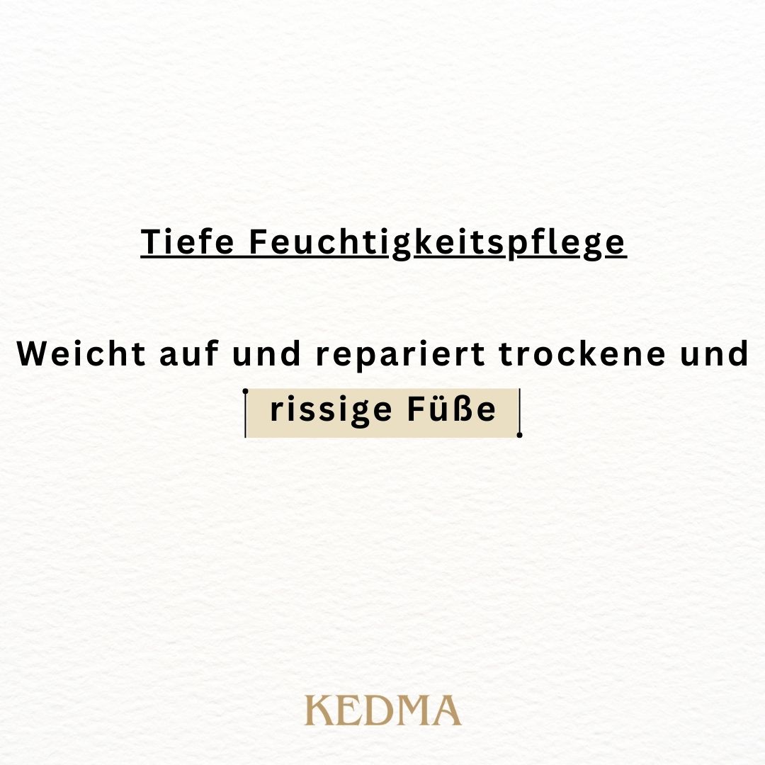 Kedma - Fußcreme mit Mineralien