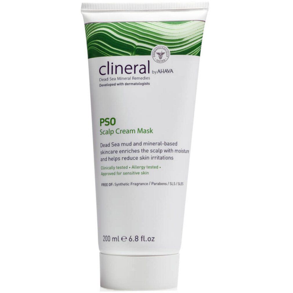 Clineral PSO Scalp Cream Mask Tube, 200 ml.