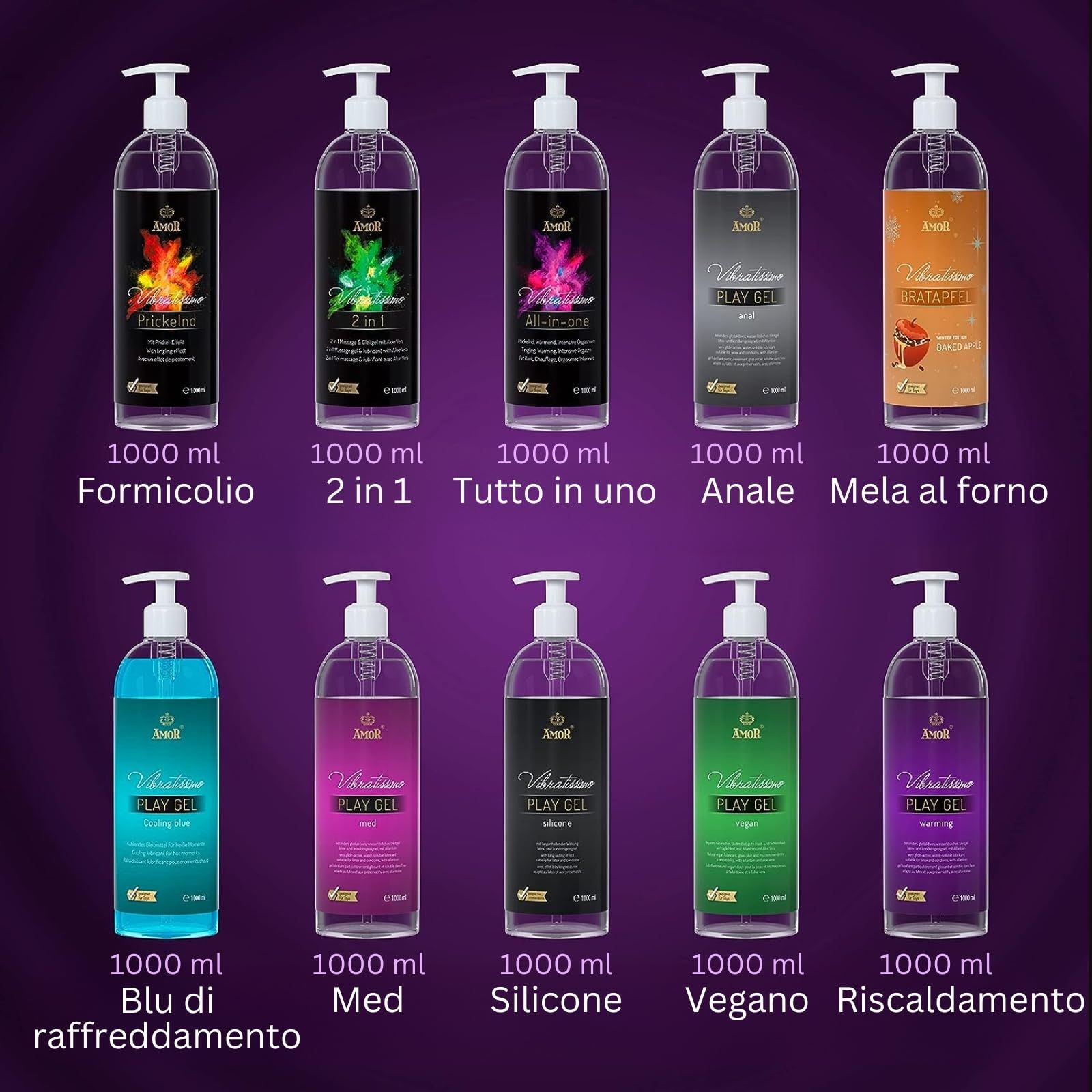 AMOR Vibratissimo PlayGel Warming