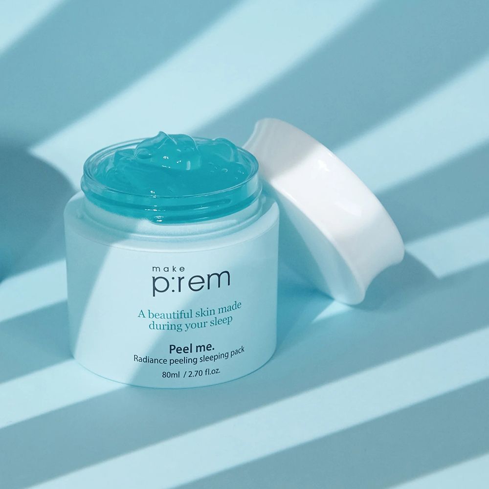 MAKE P:REM Peel me. Radiance sleeping pack Peeling