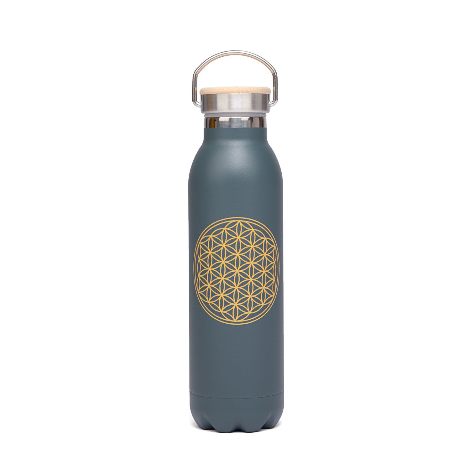 bodhi Isolier-Trinkflasche 600 ml, Edelstahl, matt anthrazit