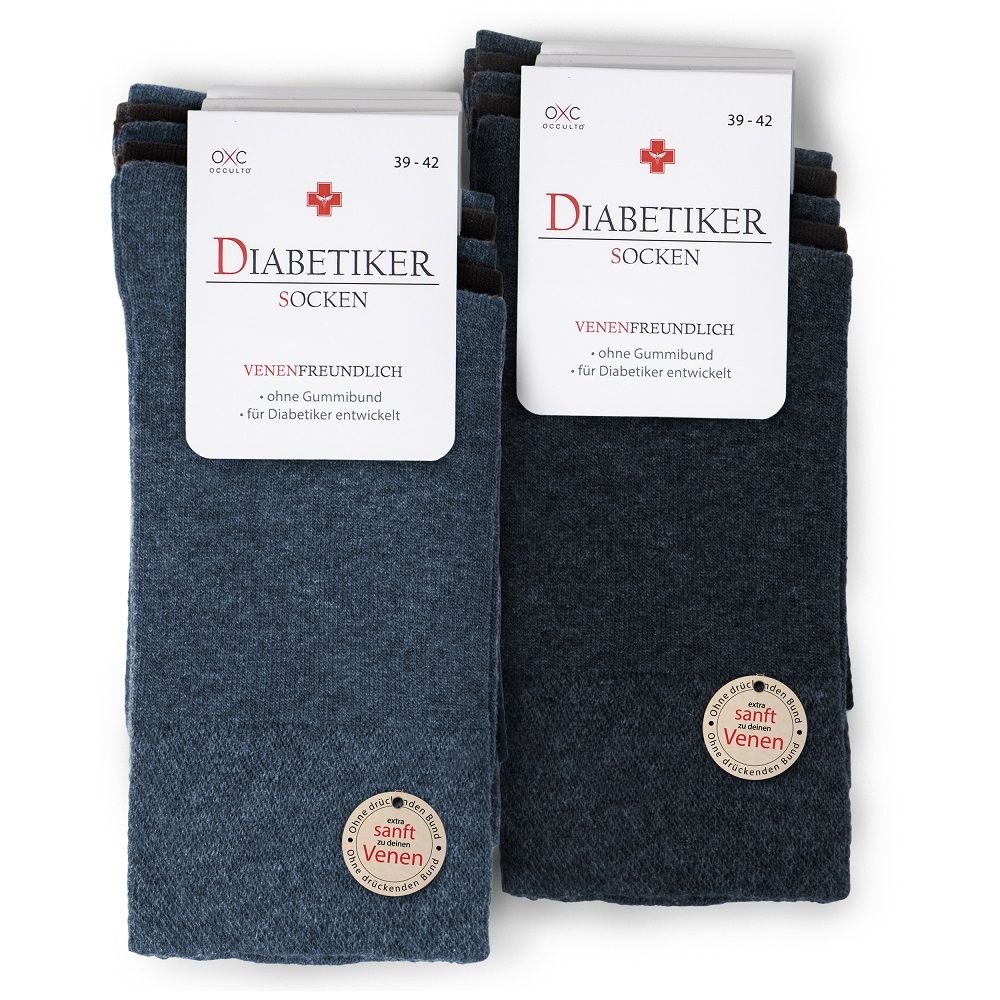 Occulto Diabetikersocken Herren