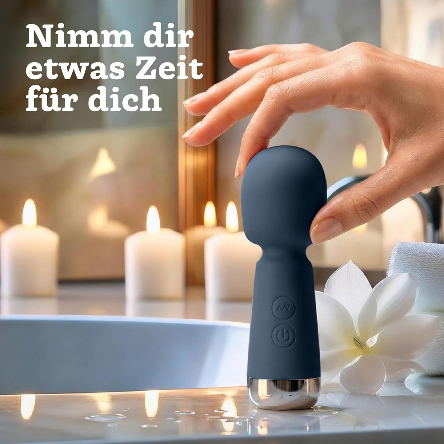 Oliver James Bullet Mini Vibrator Blau