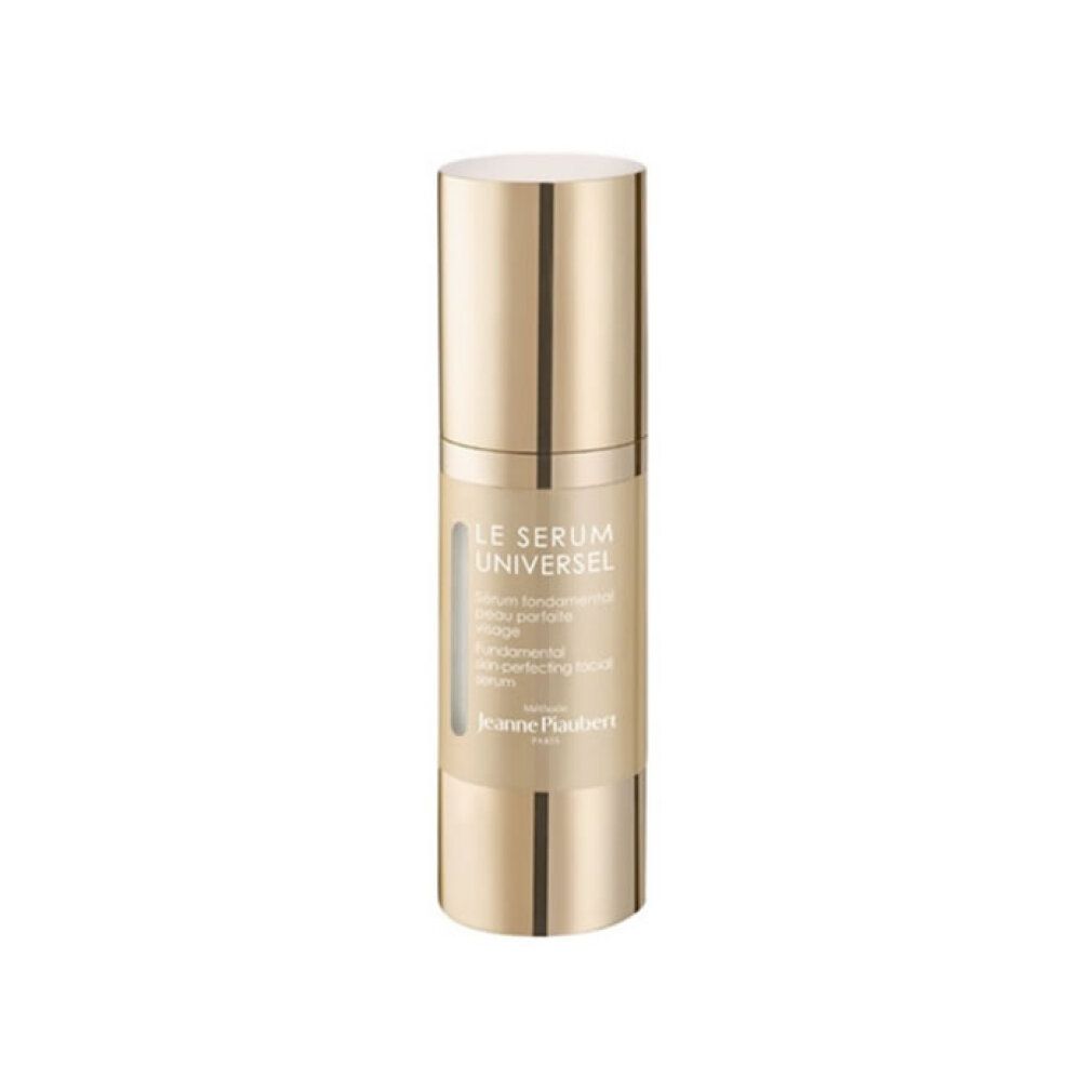 Goldfarbene Flasche mit Pumpspender für Jeanne Piaubert Anti-Aging Serum.