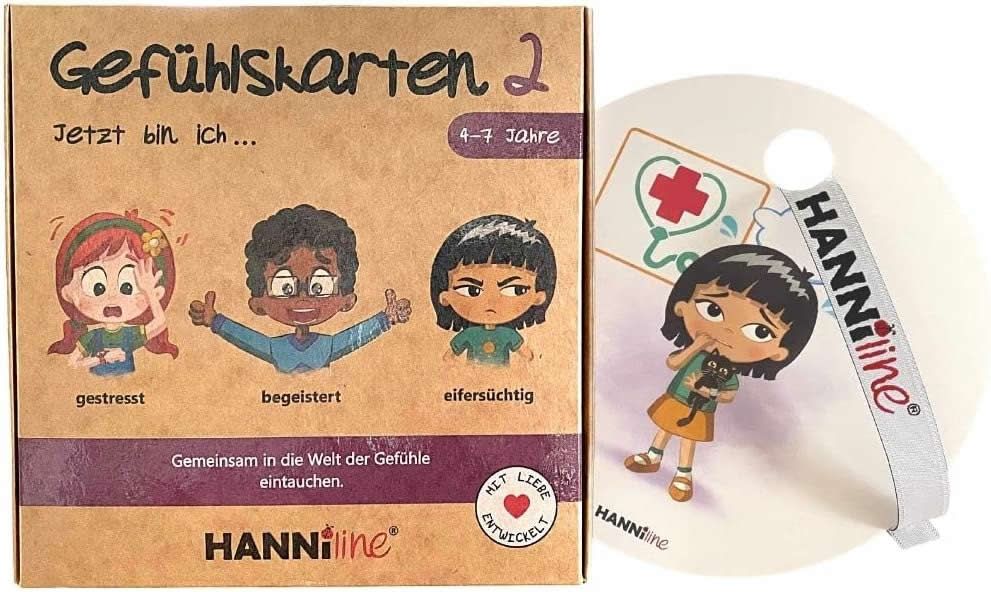 Gefühlskarten für Kinder von 4-7 Jahren