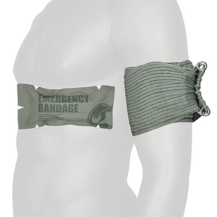 Rhino Rescue Emergency Bandage oliv 15 x 145 cm