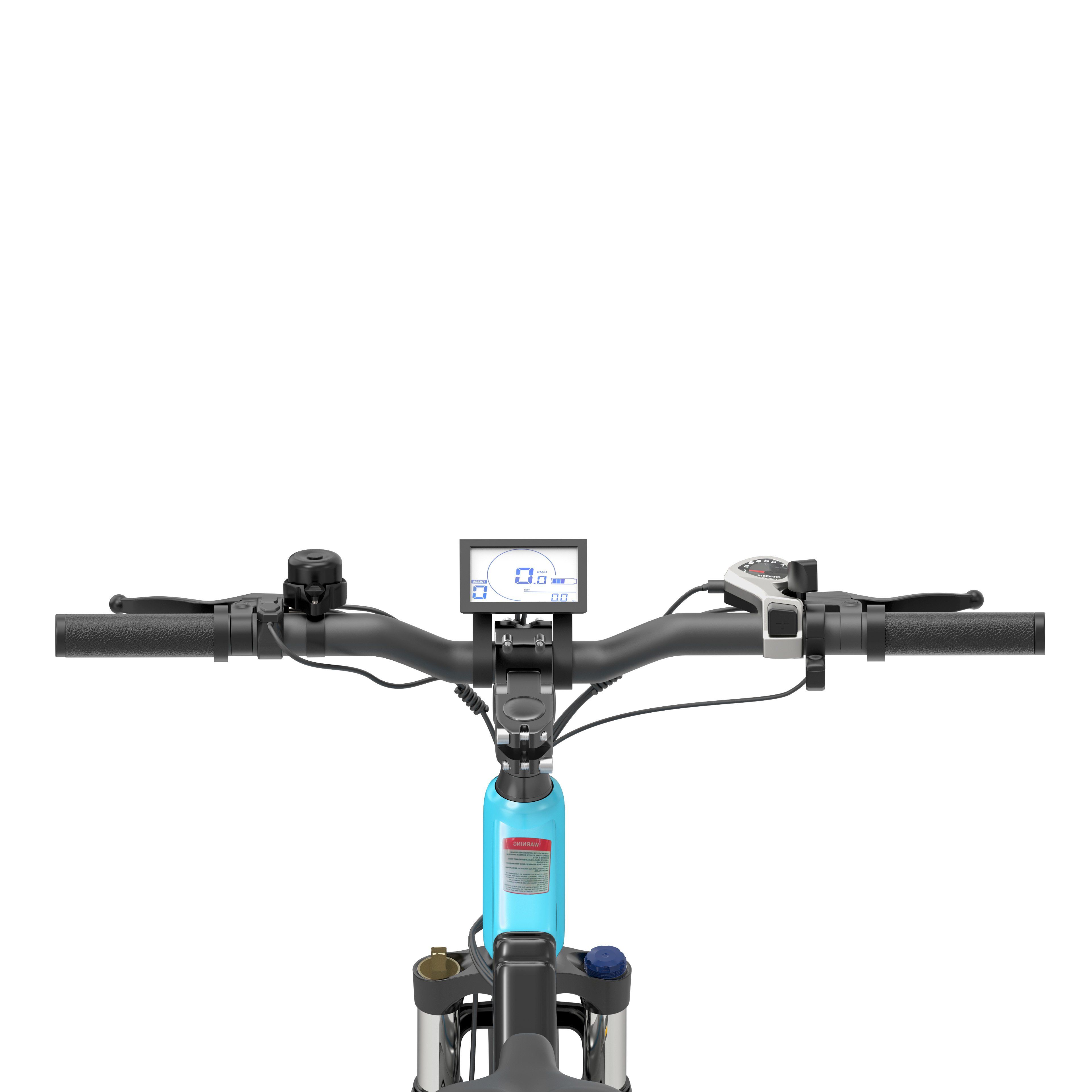 WITAMBIKE W275 E-Bike für Pendler, 36V 13Ah, 27,5" x 2,10 Reifen