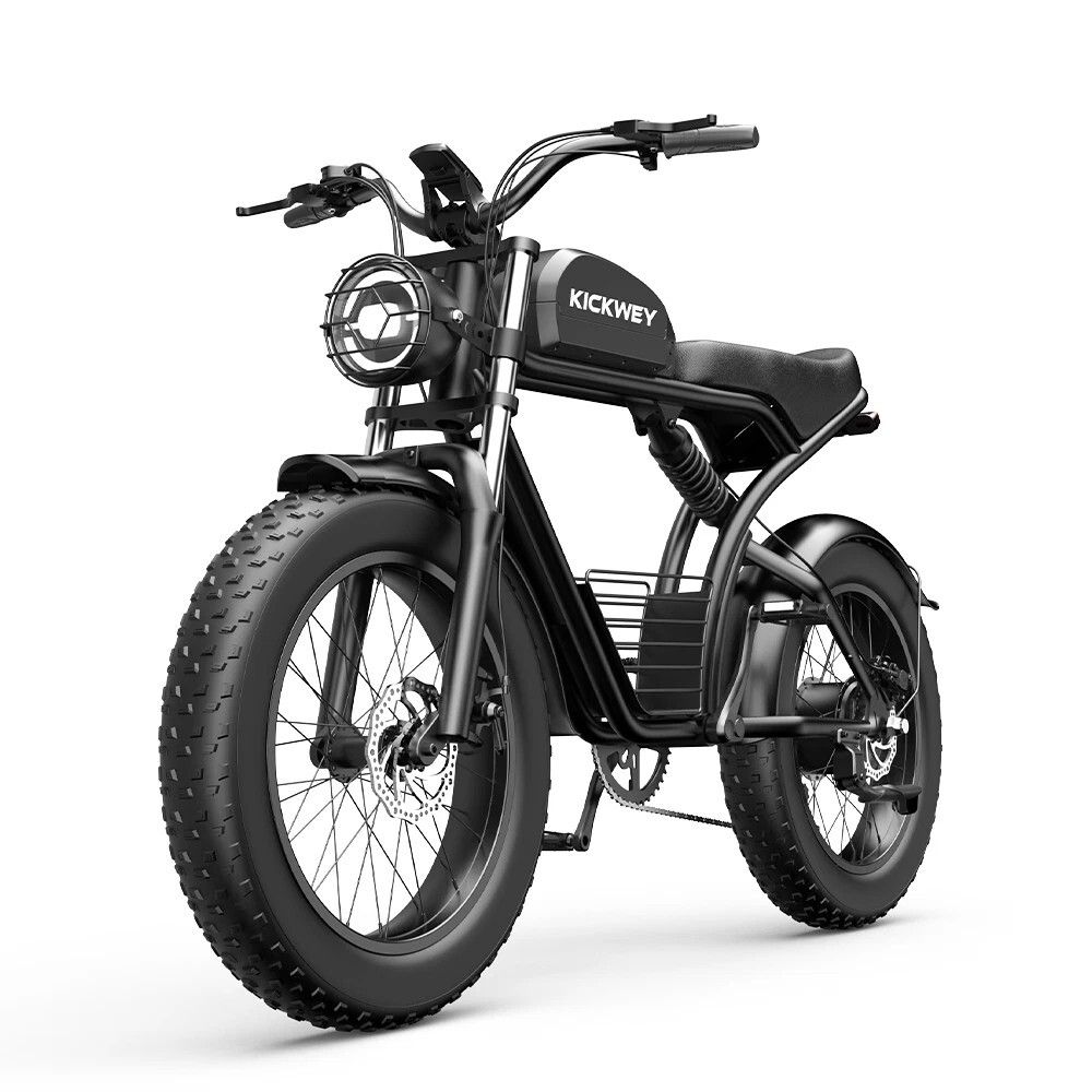 KICKWEY K7 Geländetaugliches E-Bike mit 48V 23Ah Akku mit großer Reichweite