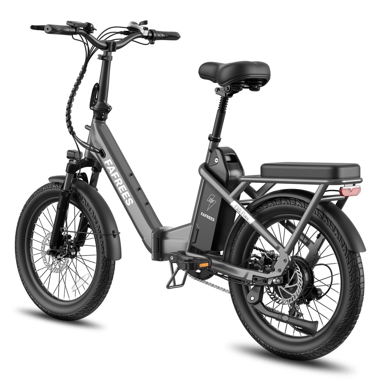 FAFREES F20 Flex E-Bike für Pendler mit 36V 20Ah Akku / 100 km Reichweite