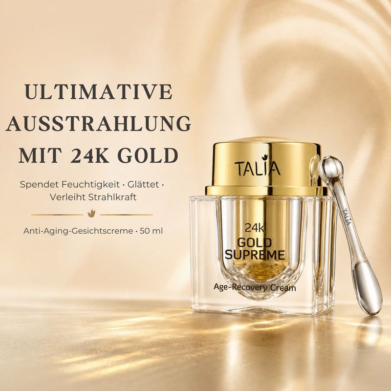TALIA - Gold Supreme Gesichtscreme mit 24K Gold