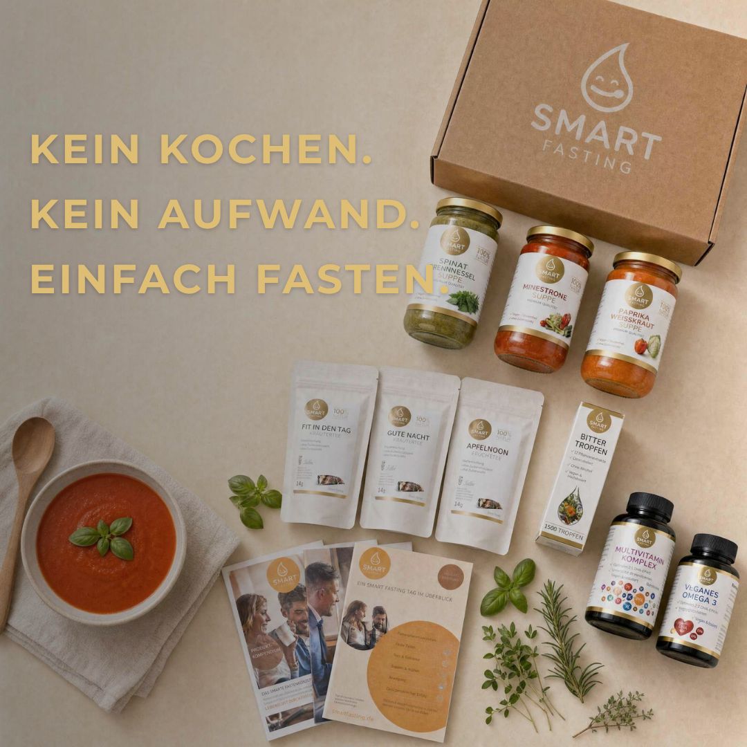 Smart Fasting® BALANCE THREE Fastenbox - 3 Tage - vegan, natürlich - Fasten nach Buchinger