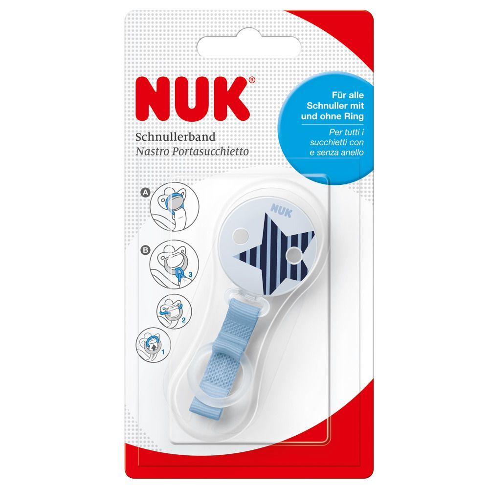 NUK® Schnullerband Farbe nicht wählbar