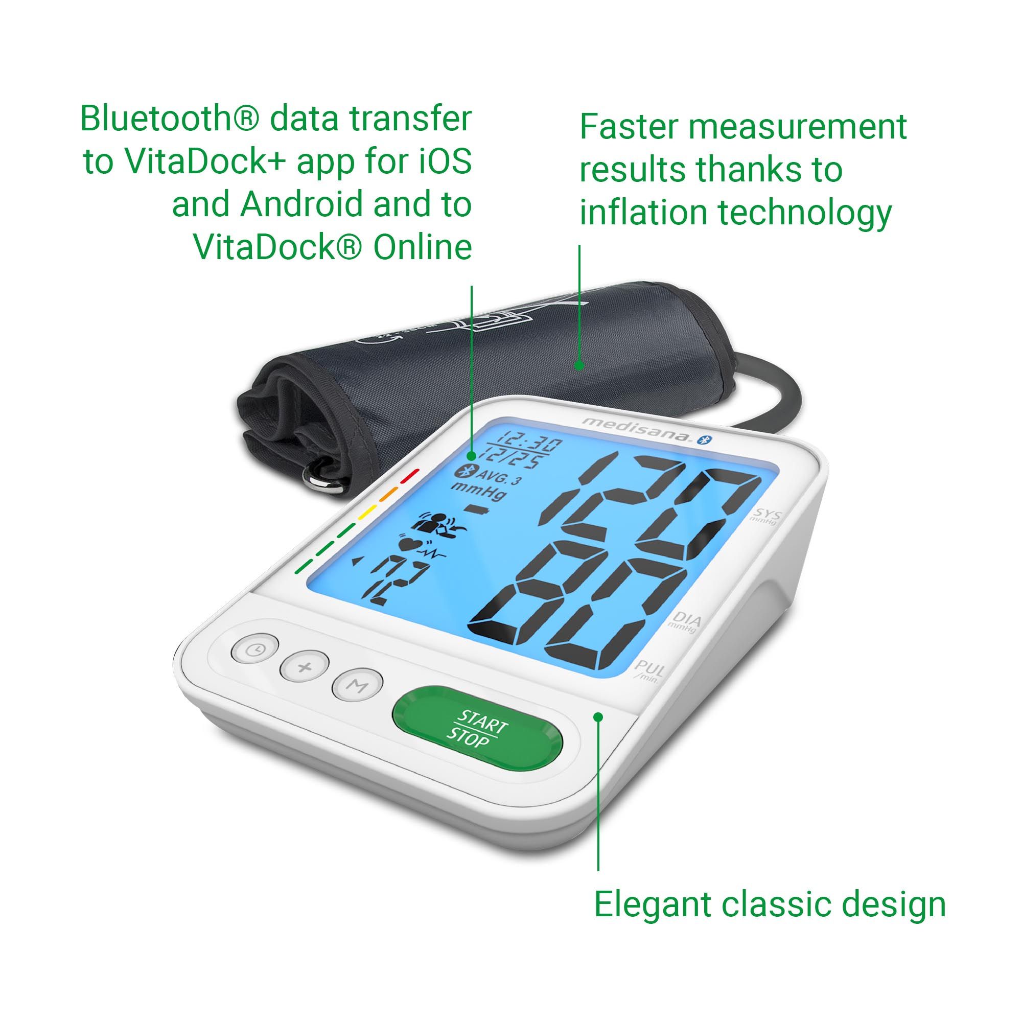 medisana BU 584 connect Oberarm-Blutdruckmessgerät