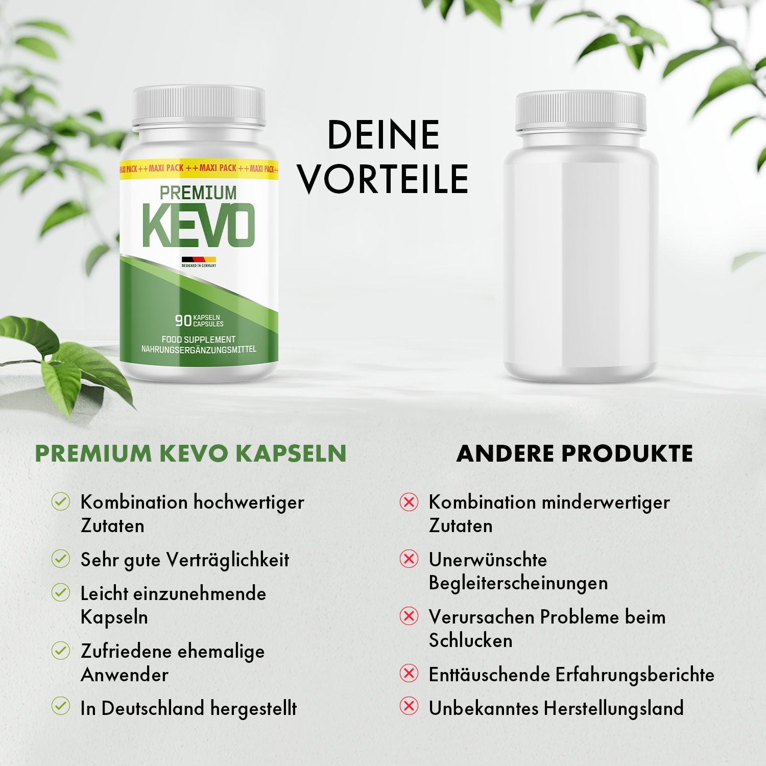 Premium Kevo Kapseln