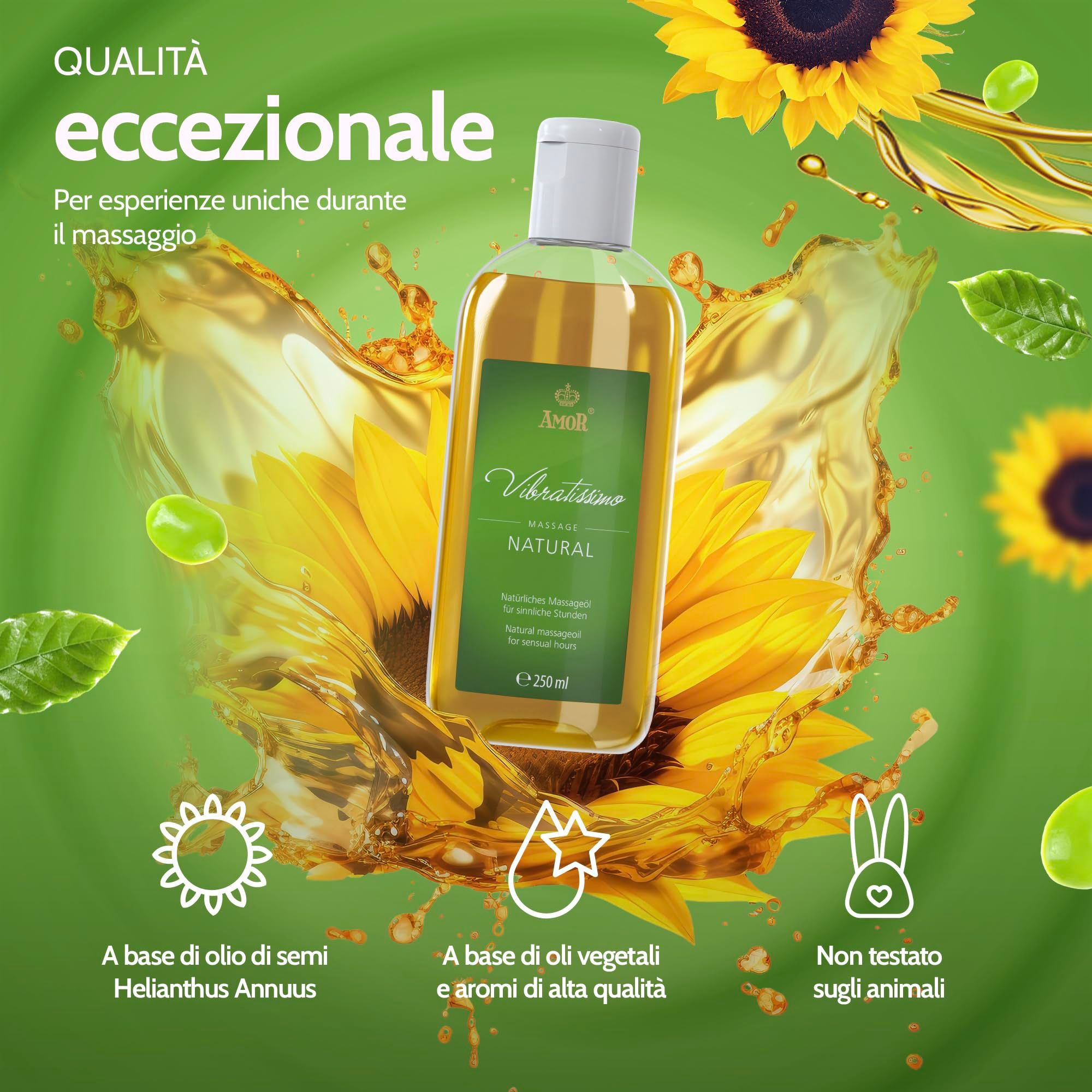 Vibratissimo Massageöl Natural