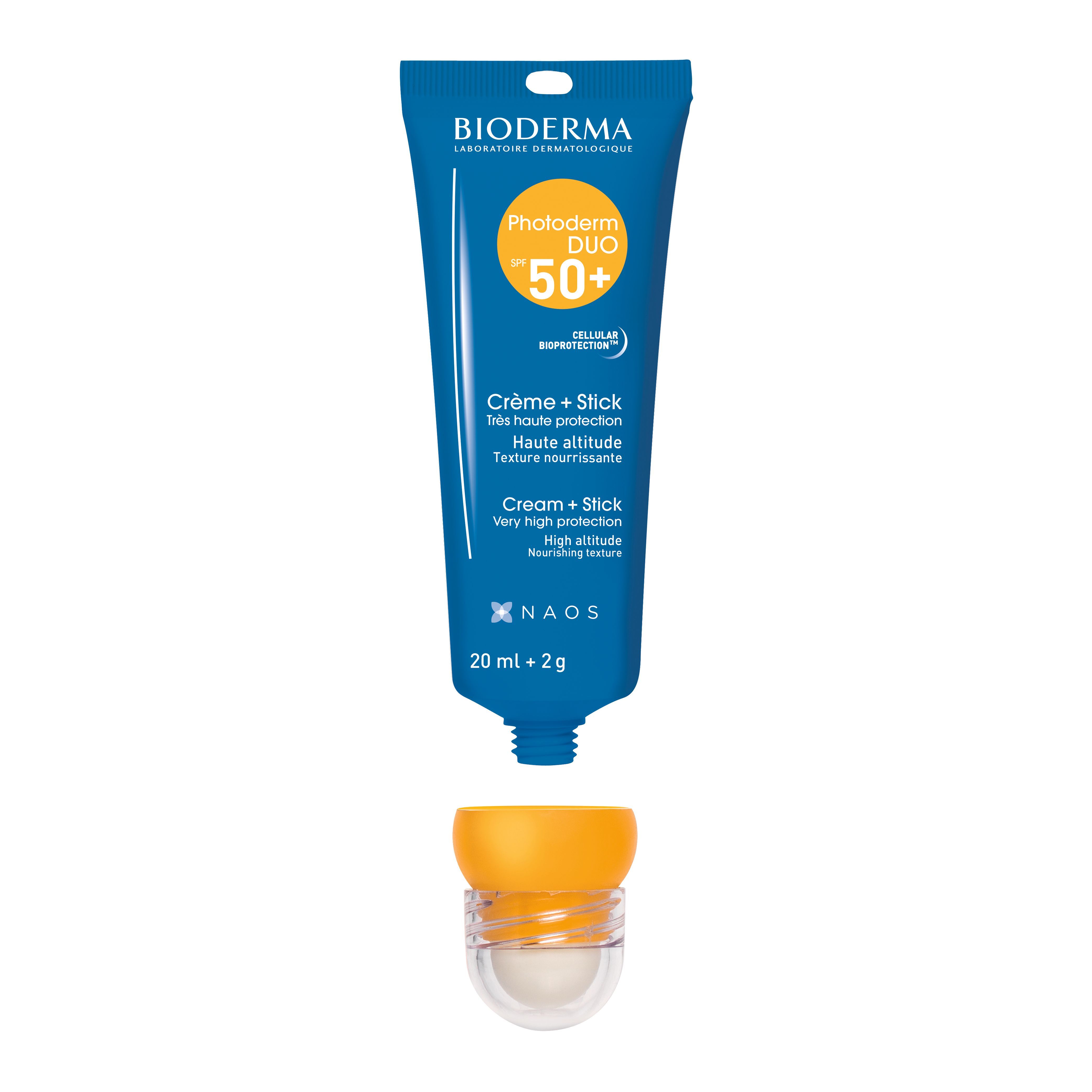 BIODERMA Photoderm DUO SPF 50+ 2-in-1 Sonnenschutzcreme & -stift